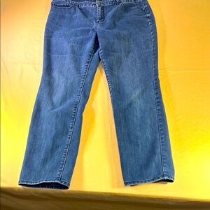 Coldwater Creek natural fit women jeans, size 14 denim stretch